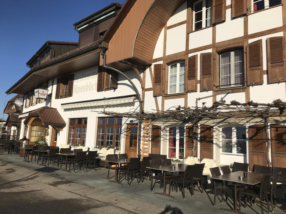 Отель Alpenblick Ferenberg Bern Stettlen Экстерьер фото